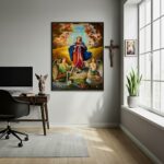 Quadro Decorativo Nossa Senhora Desatadora Dos Nós - 70x50 cm