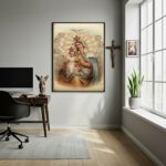 Quadro Decorativo Nossa Senhora Do Carmo Vintage - 70x50 cm