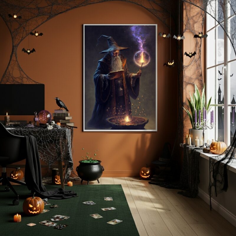 Quadro Decorativo O Grande Bruxo - 70x50cm