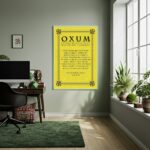 Quadro Decorativo Oração Oxum - 70x50 cm