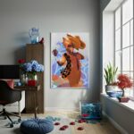 Quadro Decorativo Orixá Obá - 70x50 cm