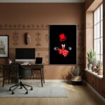 Quadro Decorativo Os Dados de Zé Pilintra - 70x50cm