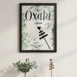Quadro Decorativo Oxalá É Pai Maior - 70x50 cm