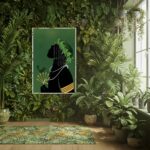 Quadro Decorativo Oxóssi Orixá - 70x50 cm