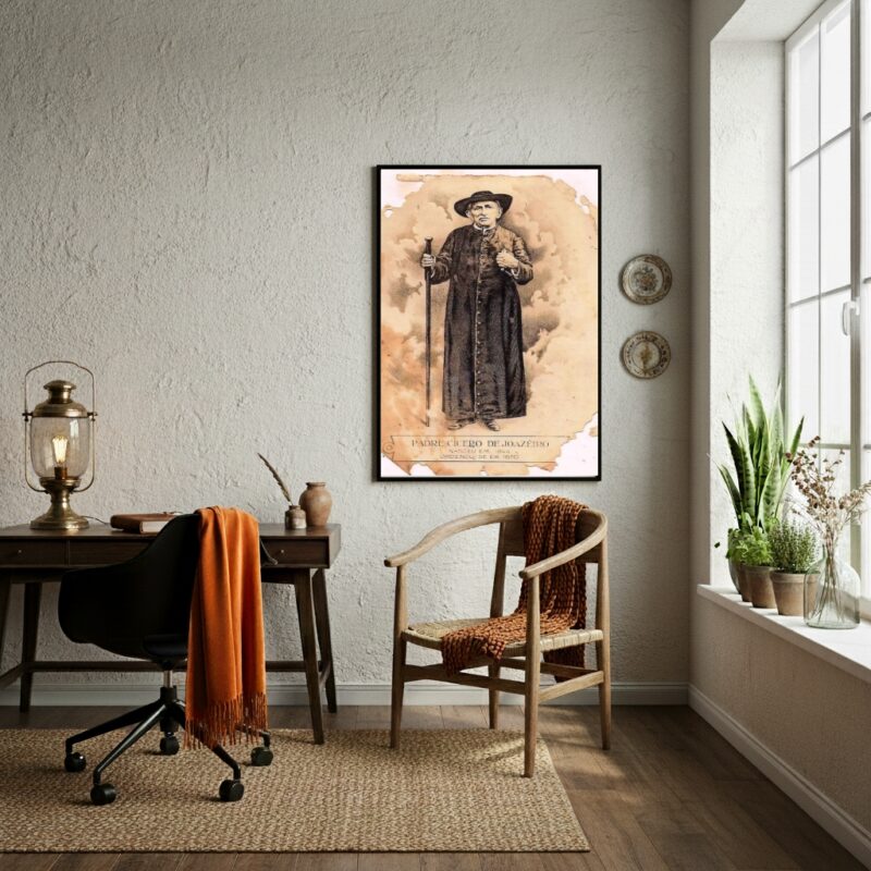 Quadro Decorativo Padre Cícero - 70x50 cm