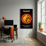 Quadro Decorativo Raziriel Torna o Impossível - 70x50 cm