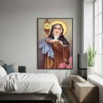 Quadro Decorativo Santa Clara - 70x50 cm