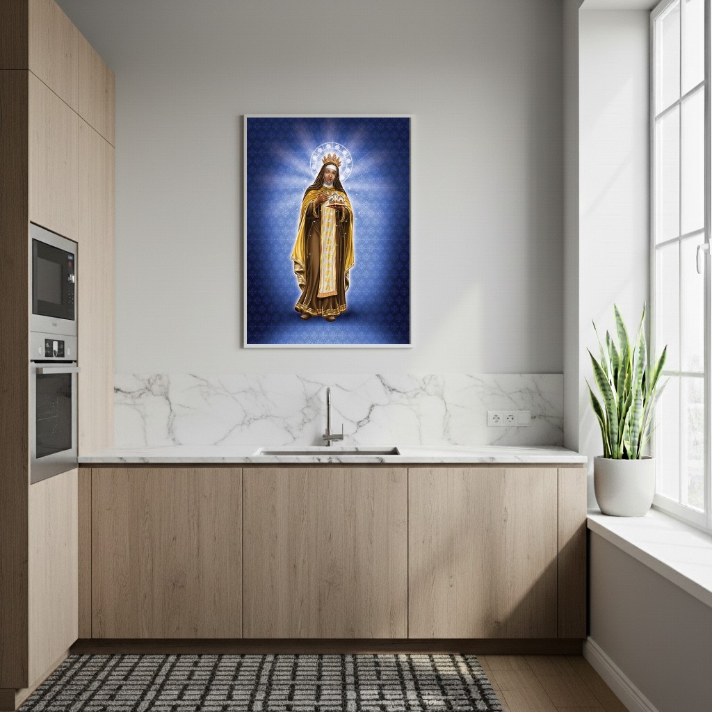 Quadro Decorativo Santa Efigênia - 70x50 cm