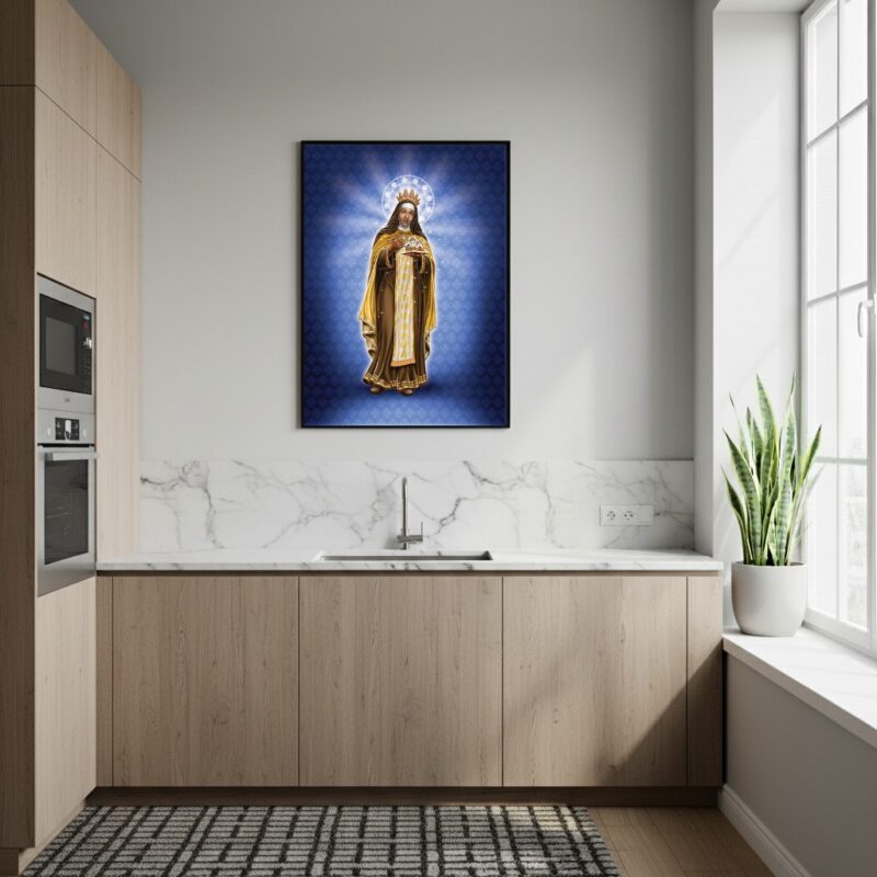 Quadro Decorativo Santa Efigênia - 70x50 cm