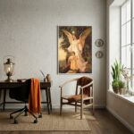 Quadro Decorativo Santo Anjo Da Guarda - 70x50 cm
