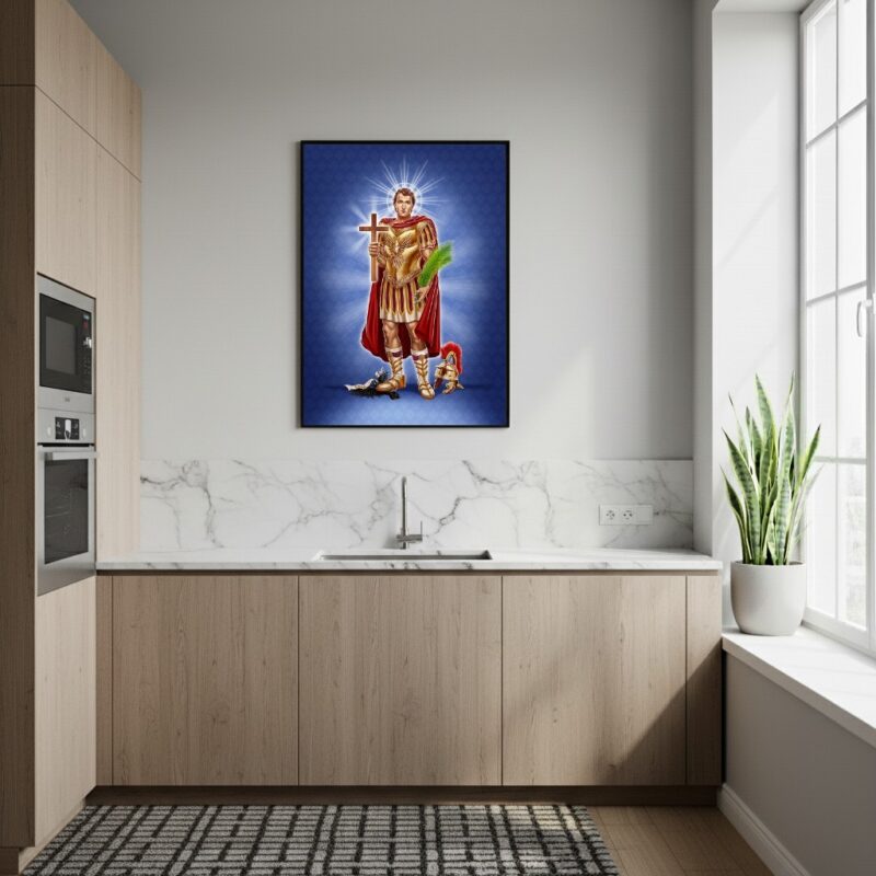 Quadro Decorativo Santo Expedito - 70x50 cm