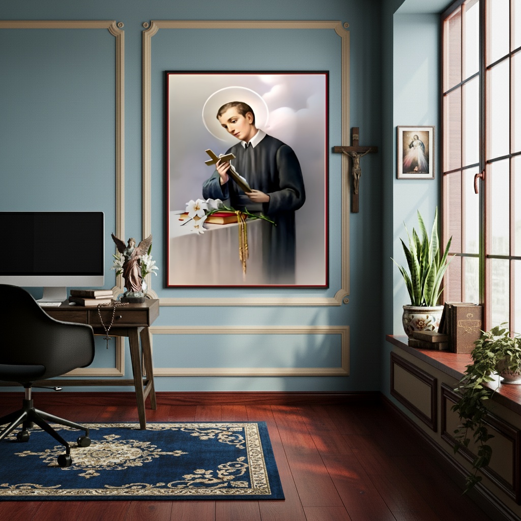 Quadro Decorativo São Geraldo Magela - 70x50cm
