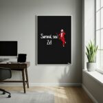 Quadro Decorativo Saravá, Seu Zé - 70x50 cm