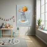 Quadro Decorativo Um Querido Anjinho - 70x50cm