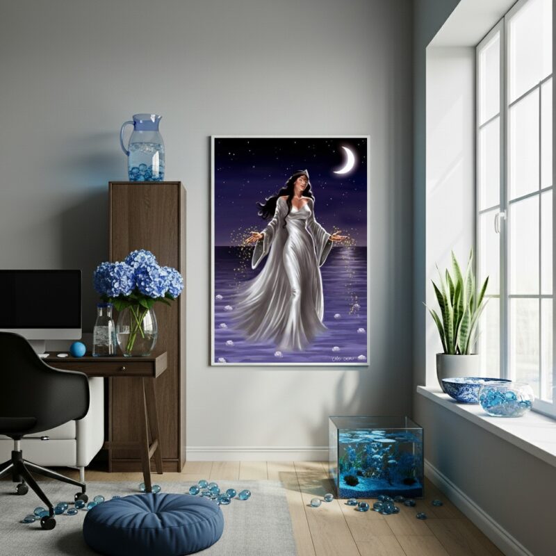 Quadro Decorativo Umbanda Iemanjá - 70x50 cm