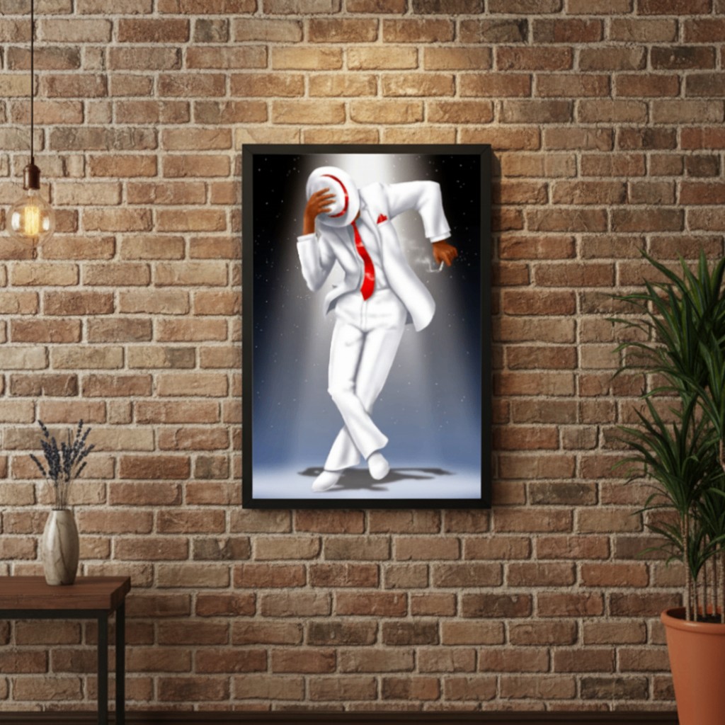 Quadro Decorativo Umbanda Zé Pelintra - 70x50 cm