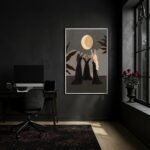 Quadro Decorativo Wicca Ritual da Lua - 70x50 cm