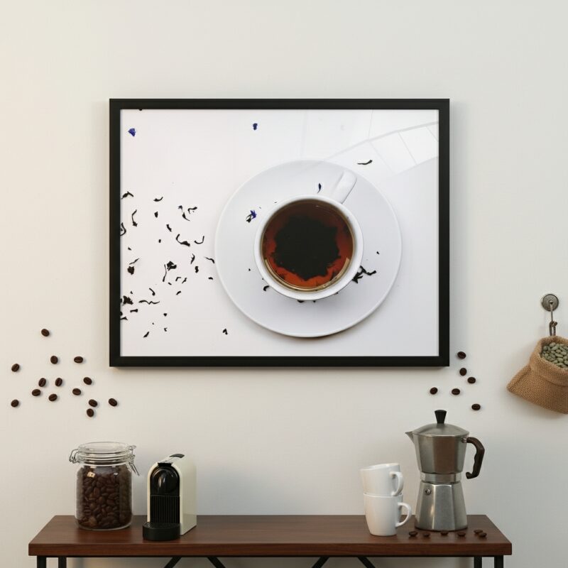 Quadro Decorativo Xícara Chá - 50x70 cm
