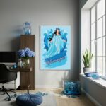 Quadro Decorativo Yemanjá - 70x50 cm
