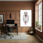 Quadro Decorativo Zé Pilintra Entidade de Luz - 70x50cm