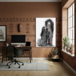 Quadro Decorativo Zé Pilintra Uma Entidade de Luz - 70x50cm