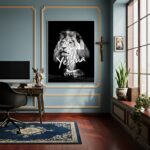Quadro Leão da tribo de Judá - Símbolo de Força - 70x50cm