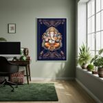 Quadro Lord Ganesha - 70x50 cm
