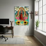 Quadro Mexicano Nossa Senhora De Guadalupe - 70x50 cm