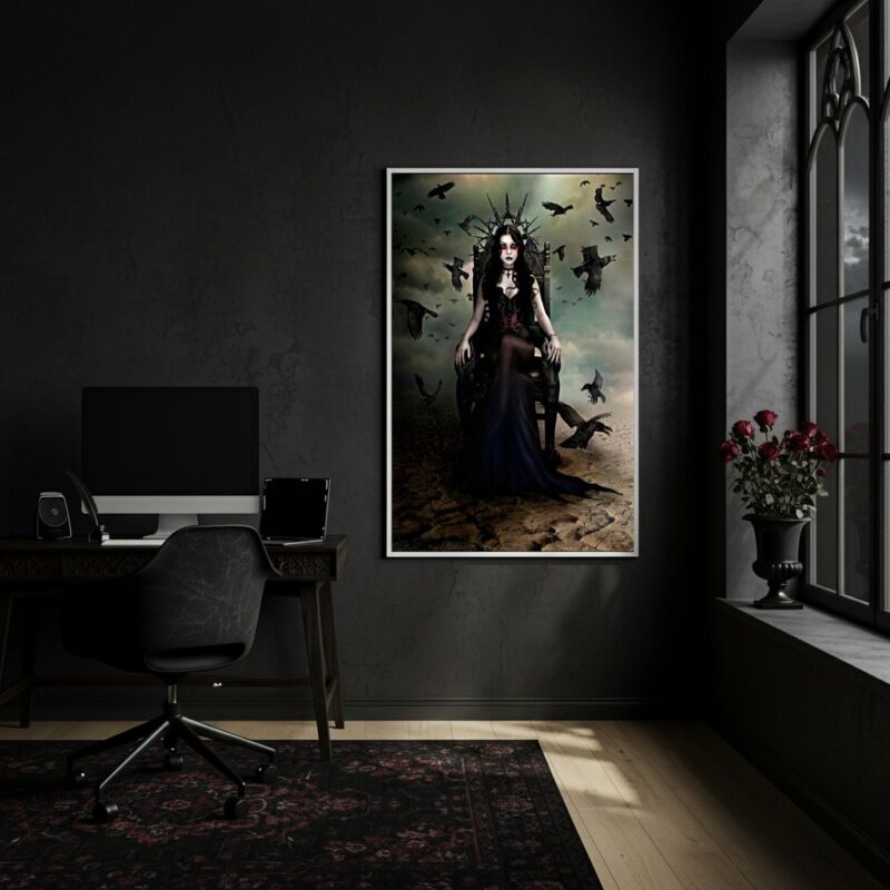 Quadro Pombagira Maria Quitéria - 70x50 cm