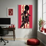 Quadro Poster Candomblé Iansã - 70x50 cm