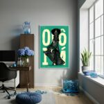 Quadro Poster Candomblé Iemanjá - 70x50 cm