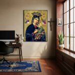Quadro Sacro Nossa Senhora Do Perpétuo Socorro - 70x50 cm