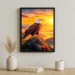 Quadro Arquétipo da Águia - Nascer do Sol