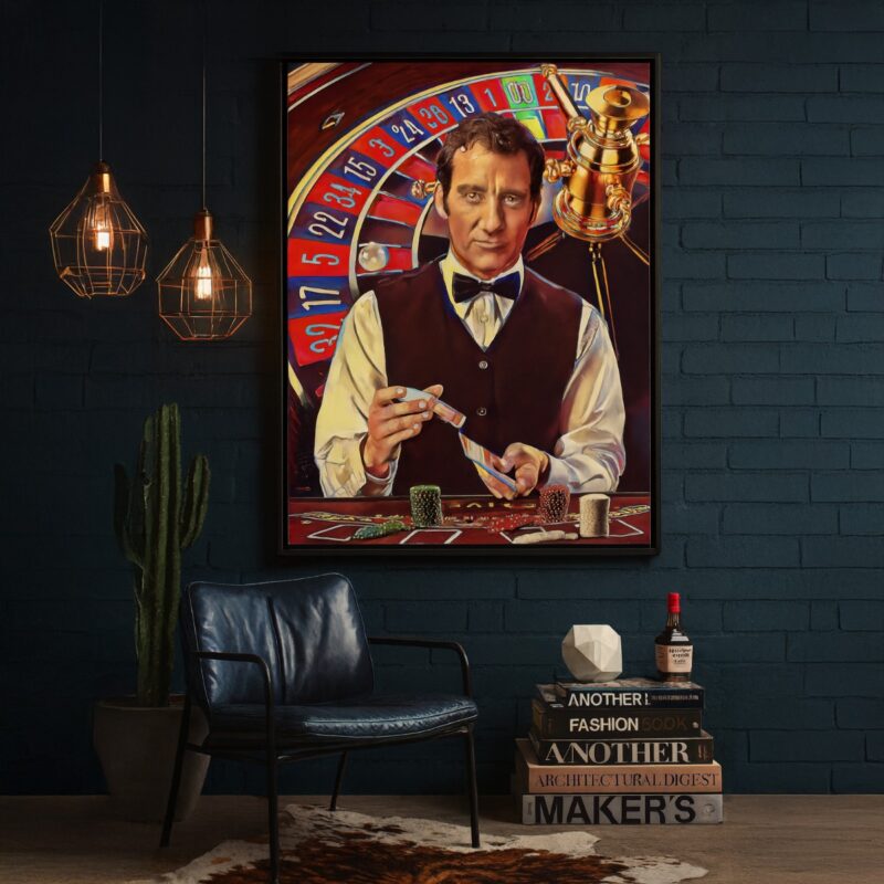 Quadro Canvas Cassino - Poker