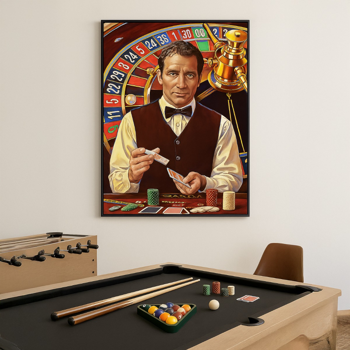 Quadro Canvas Cassino - Poker - Imagem 4
