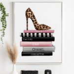 Quadro Canvas Closet Feminino Fashion Marcas Grifes