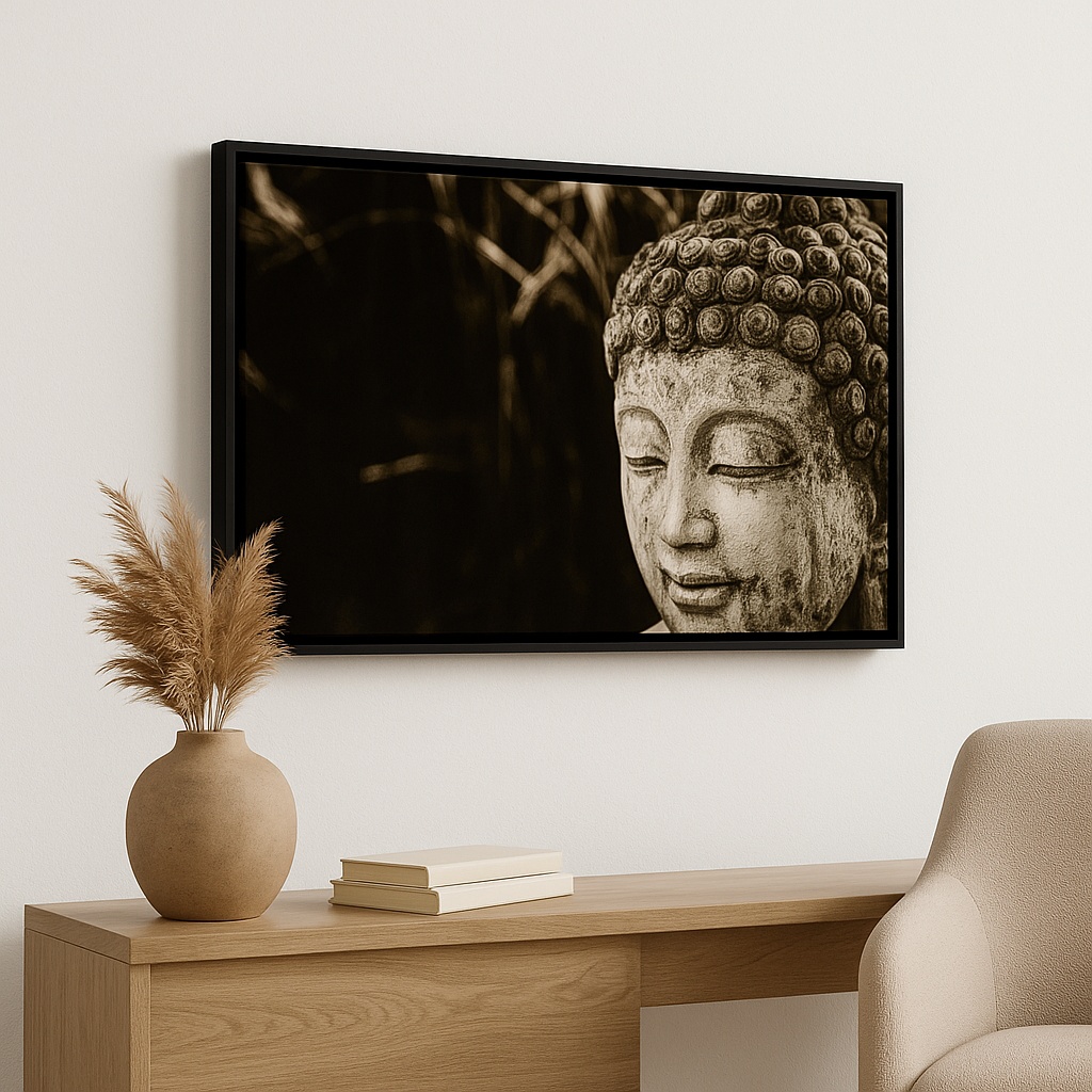 Quadro Canvas Horizontal Buda - Fotografia - Imagem 4