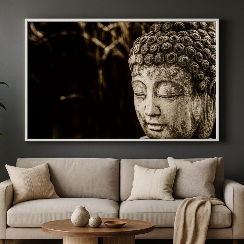 Quadro Canvas Horizontal Buda - Fotografia