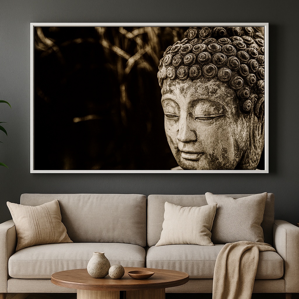 Quadro Canvas Horizontal Buda - Fotografia