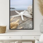 Quadro Canvas Praia Estrela Do Mar Branca
