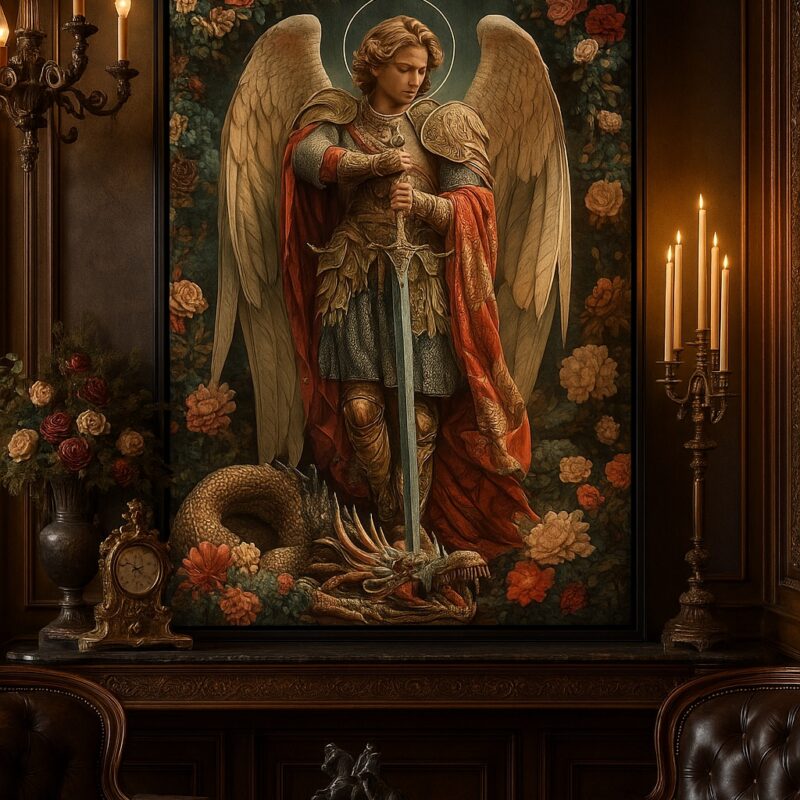 quadro são miguel arcanjo