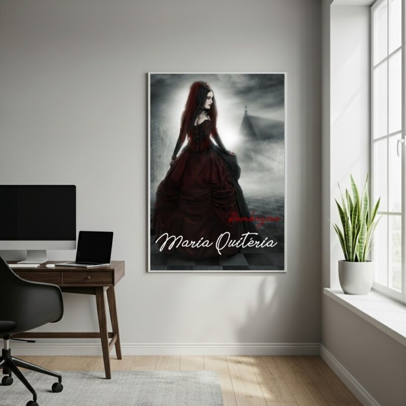 Quadro Decorativo Arte de Maria Quitéria - 70x50cm