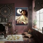 Quadro Decorativo Artemis Deusa Grega da Caça - 70x50cm