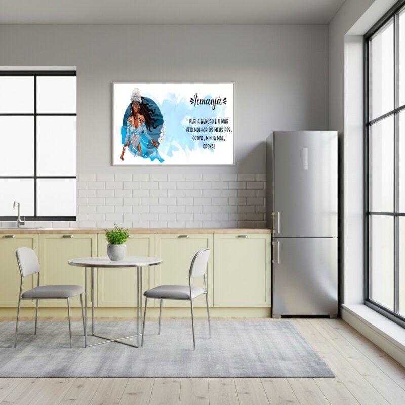 Quadro Decorativo Benção de Iemanjá - 50x70cm
