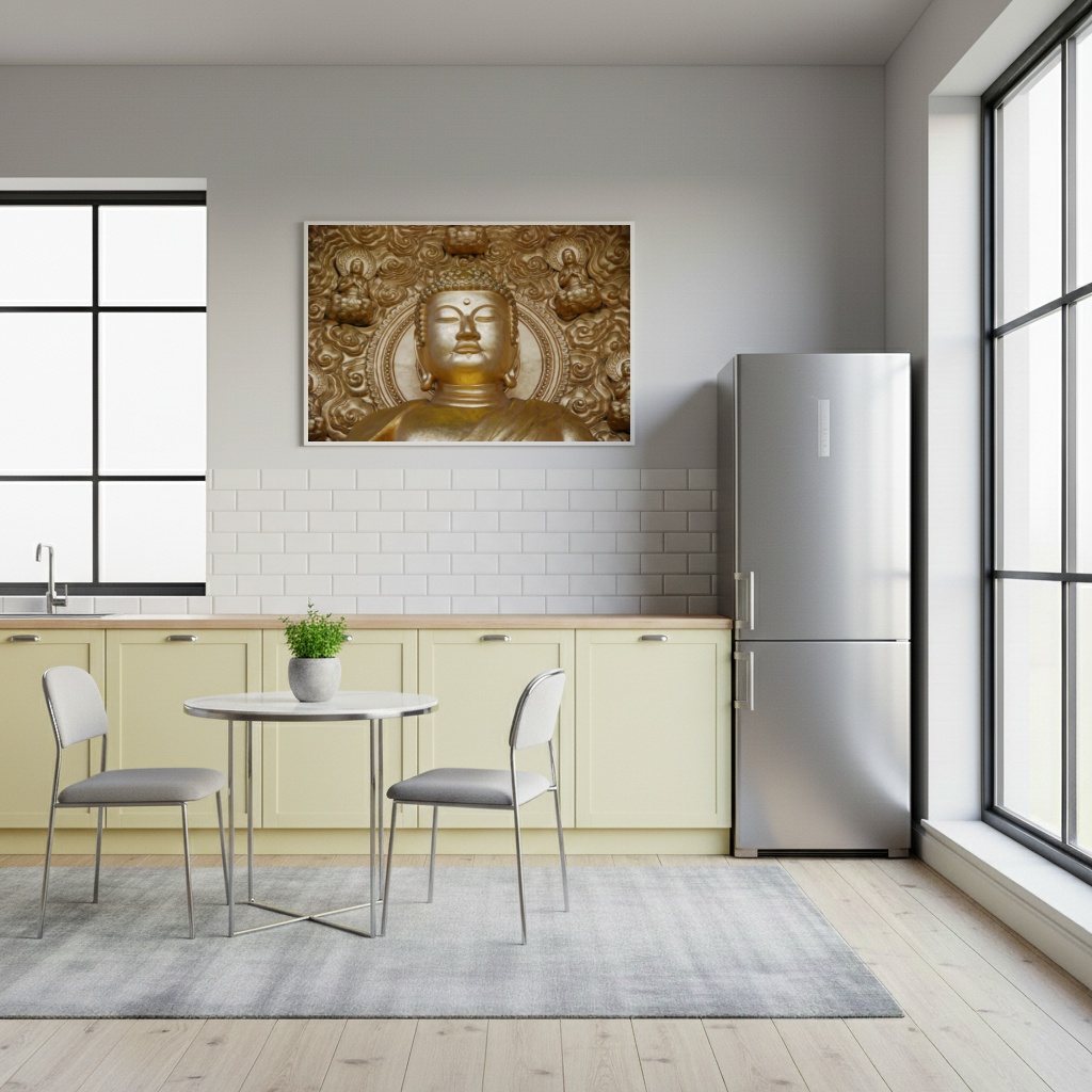 Quadro Decorativo Buda O Desperto - 50x70cm