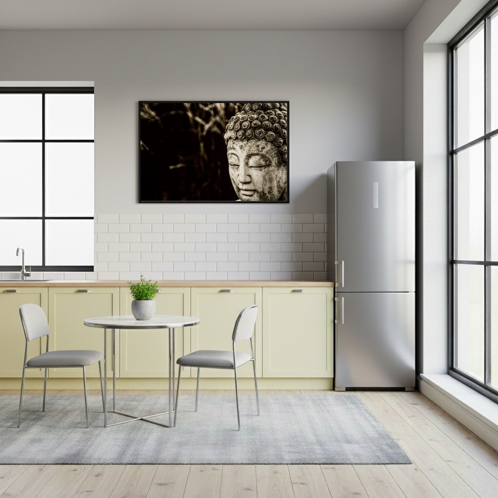 Quadro Decorativo Buda O Iluminado - 50x70cm
