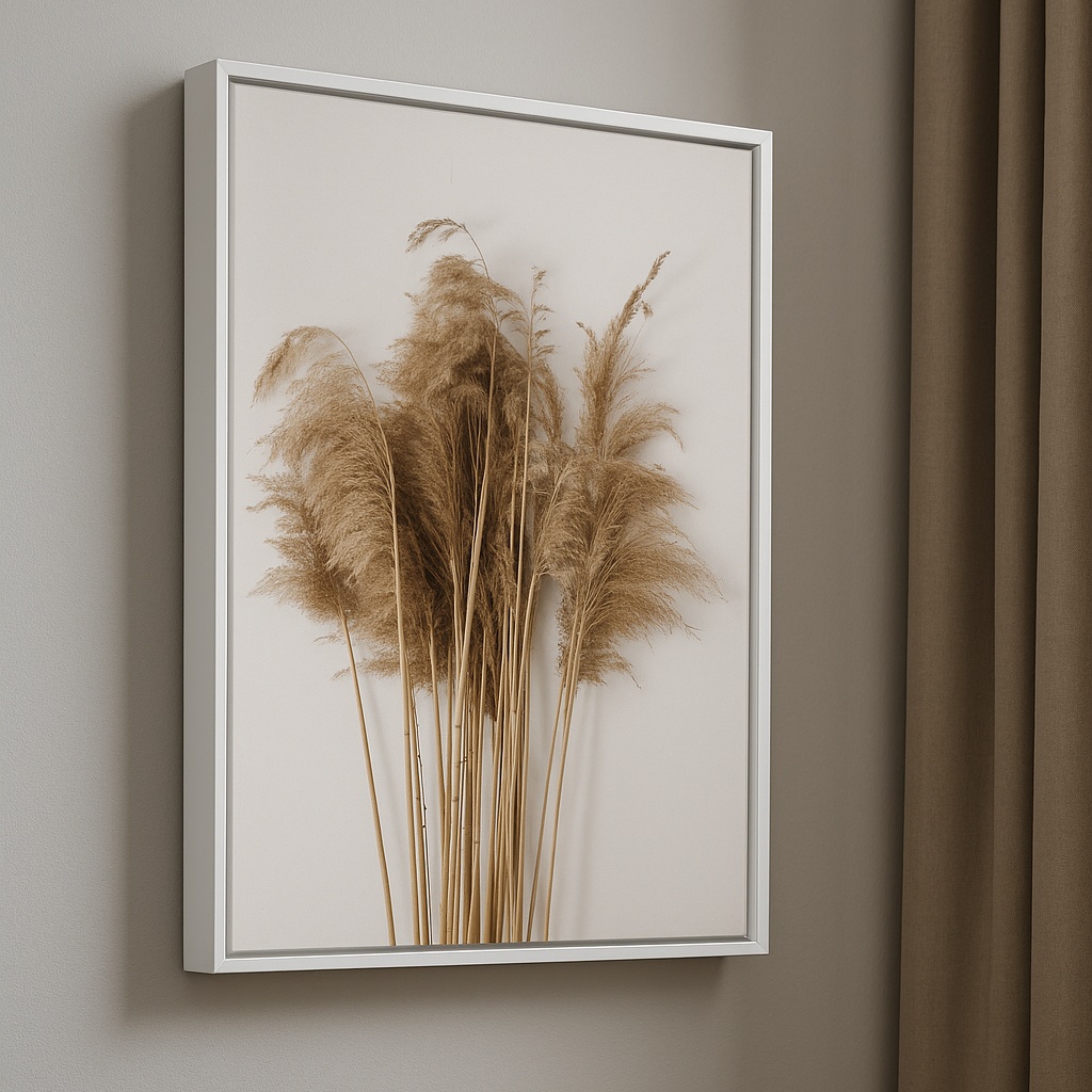 Quadro Decorativo Canvas Folhagens Secas - Imagem 4