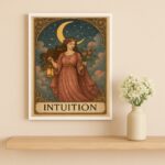 Quadro Decorativo Carta Tarot Intuição