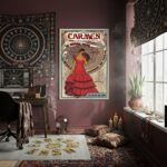 Quadro Decorativo Cigana Carmen - 70x50cm