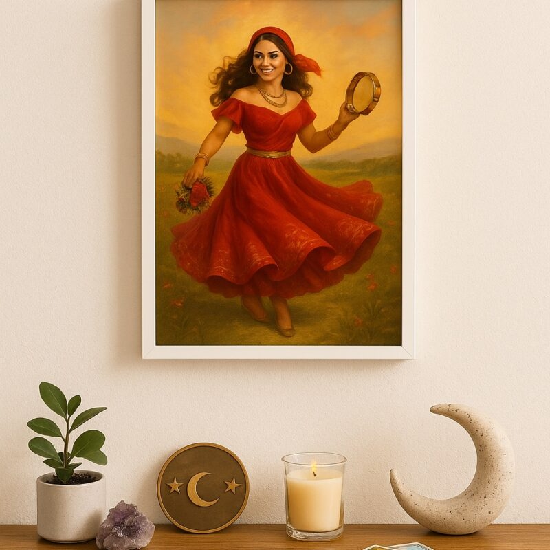 Quadro Decorativo Cigana Natasha